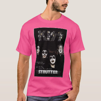 Kiss The Band - album uit 1974 - Strutter T-shirt