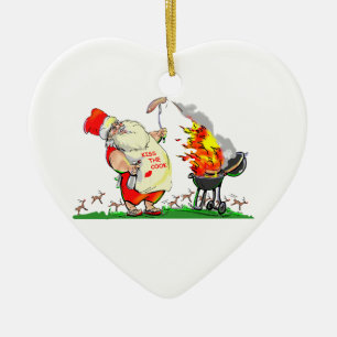 KiSs ThE CoOK Keramisch Ornament