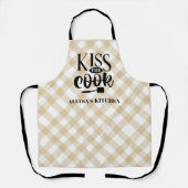 Kiss The Cook Kitchen Schort (Voorkant)