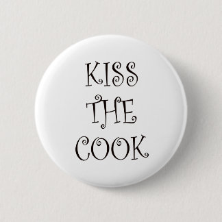 Kiss the cook ronde button 5,7 cm