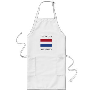 Kiss The Dutch Cook Lang Schort