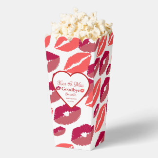 Kiss the misss goodbye valentine bridal shower bedankdoosjes