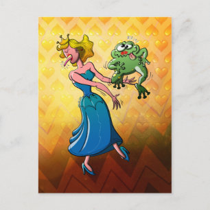 Kiss voor een prinses ontraden briefkaart