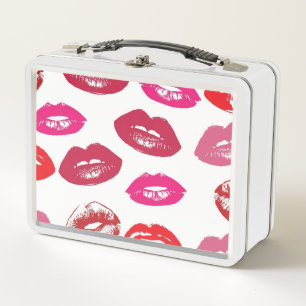 Kissbare lips (zogende lips, rode en roze lipstick