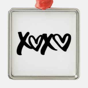 ***KISSEN EN HUGS** CHRISTMAS LOVE ORNAMENT