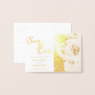 Kissend bruiloft in monochroom folie kaarten