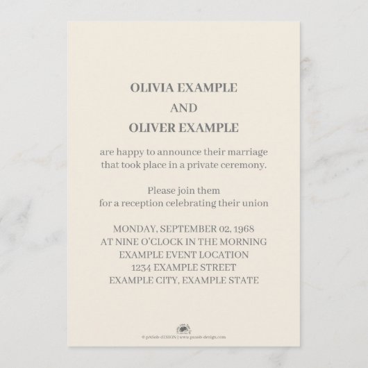 Kissend bruiloft in monochroom programma (Achterkant)