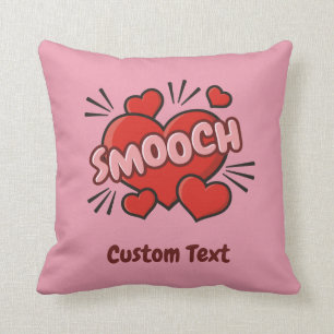 Kissend Comic Sound Effect Kussen