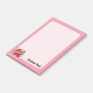 Kissend Comic Sound Effect Post-it® Notes