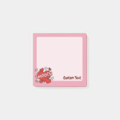 Kissend Comic Sound Effect Post-it® Notes (Voorkant)