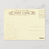 Kissend Couple  Briefkaart (Achterkant)