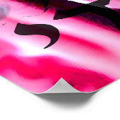 Kissende Doorposten Poster (Hoek)