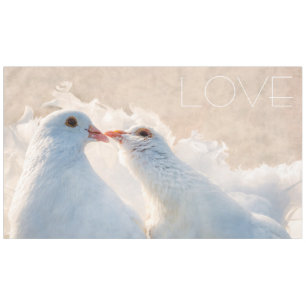 Kissende Duiven - Liefde Tafelkleed