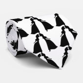 Kissende prinsessen stropdas (Opgerold)