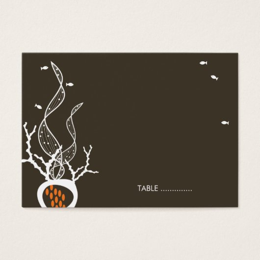 Kisser Poissons Corals Plage Whimsical mignon Mari (Devant)