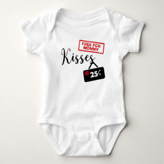 Kisses 25 cent gratis voor mama romper