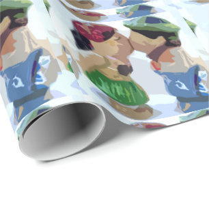 Kisses Cadeaupapier