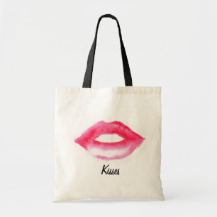 Kisses Grocery Bag Tote Bag
