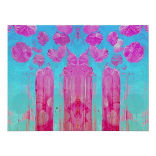 Kisses in pink perfect poster (Voorkant)