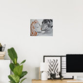 Kisses Poster (Thuiskantoor)
