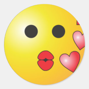Kisses Ronde Sticker
