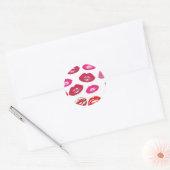 Kisses Ronde Sticker (Envelop)
