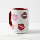 Kisses van de Mok van Misses Coffee/Tea (Voorkant links)