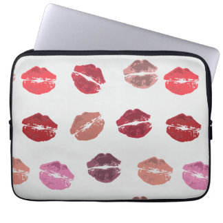Kisses van het Hoesje van de laptop van Misses Sleeve
