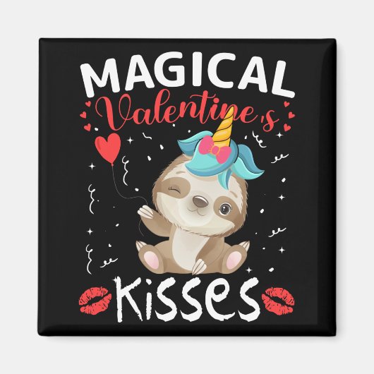 Kisses van Magical Valentijnse's Magneet (Voorkant)