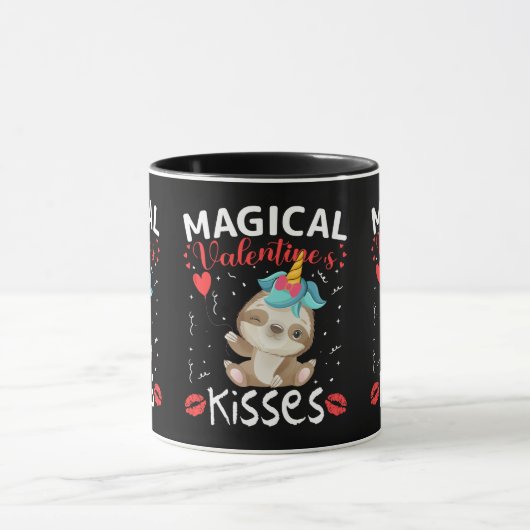 Kisses van Magical Valentijnse's Mok (Midden)
