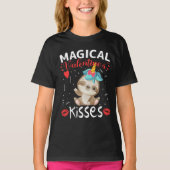 Kisses van Magical Valentijnse's T-shirt (Voorkant)