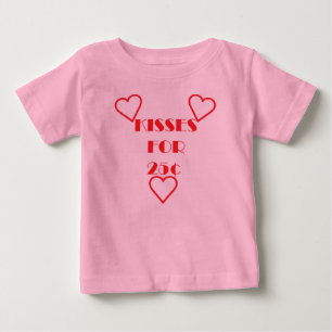 Kisses voor 25 cent - Baby Fine Jersey T-Shirt 