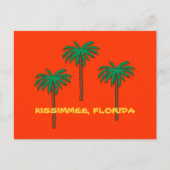 KISSIMEE, FLORIDA Palm Trees Briefkaart (Voorkant)
