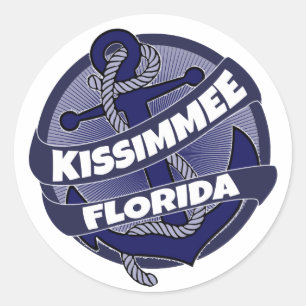 Kissimmee Beach Floride autocollants d'ancre
