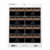 Kissing Angels Etiket (Full Sheet)