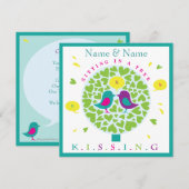 KISSING DANS UNE INVITATION D'ARBRE (Devant / Derrière)