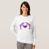 Kissing Dolphins Hoody (Voorkant volledig)