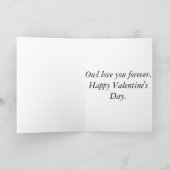 Kissing Owl Valentijnse kaart (Binnen)