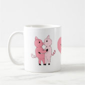 Kissing Piggys Koffiemok (Links)