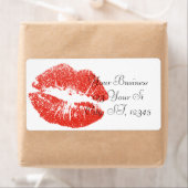 Kissing Red lips Thunder_Cove Etiket (Insitu)