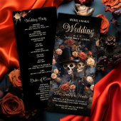 Kissing Skeletons  Bloemen Trouwprogramma Programma