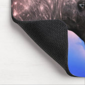 Kissing Unicorns Fantasy Personalized Muismat (Hoek)