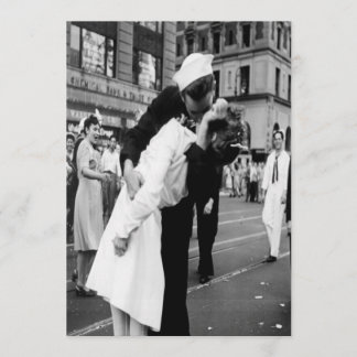  Kissingpaar.Hug Kiss-uitnodiging Kaart