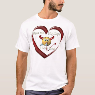 kissme hoplip hart t-shirt