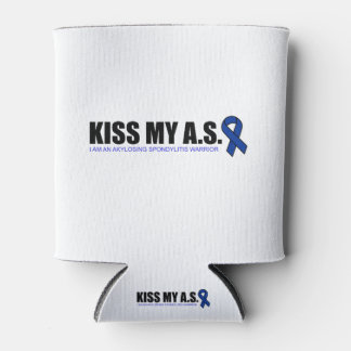 KissMyAS - Ankylosing Spondylitis Awareness Gifts Blikjeskoeler