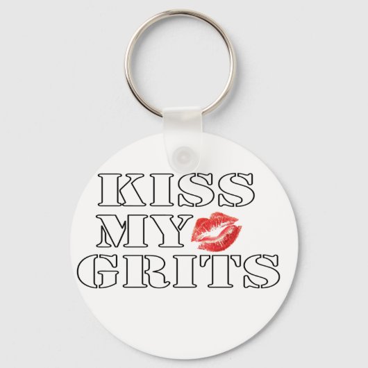 kissmygrits sleutelhanger (Voorkant)
