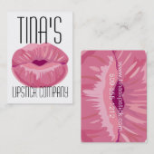 Kissons Lips Visitekaartje (Voorkant / Achterkant)