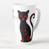 Kissy Kat Latte Mug (Angle droit)