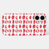 Kissy Lips Case-Mate iPhone Case (Achterkant (horizontaal))