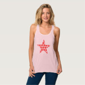 Kissy Star Tanktop (Volledige Voorkant)